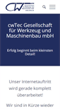 Mobile Screenshot of cwtec.de